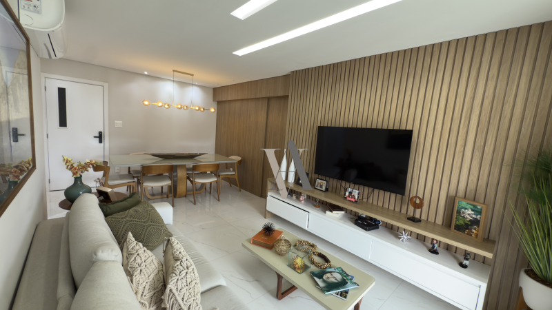Lindo apartamento à venda 3 suítes no Aquárius