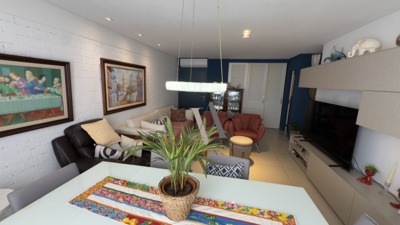 Lindo apartamento 3 suítes à venda na Pituba