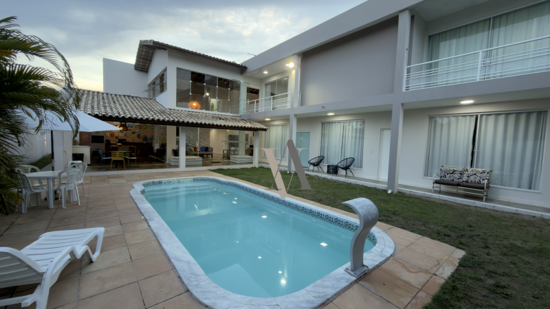 Linda casa à venda de 6 suítes na Ilha de Vera Cruz - Bahia