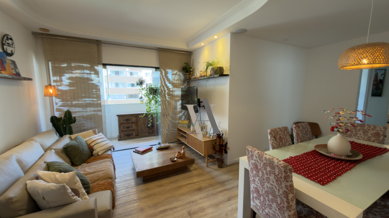 Apartamento à venda 3/4, dependência no Caminho das Árvores