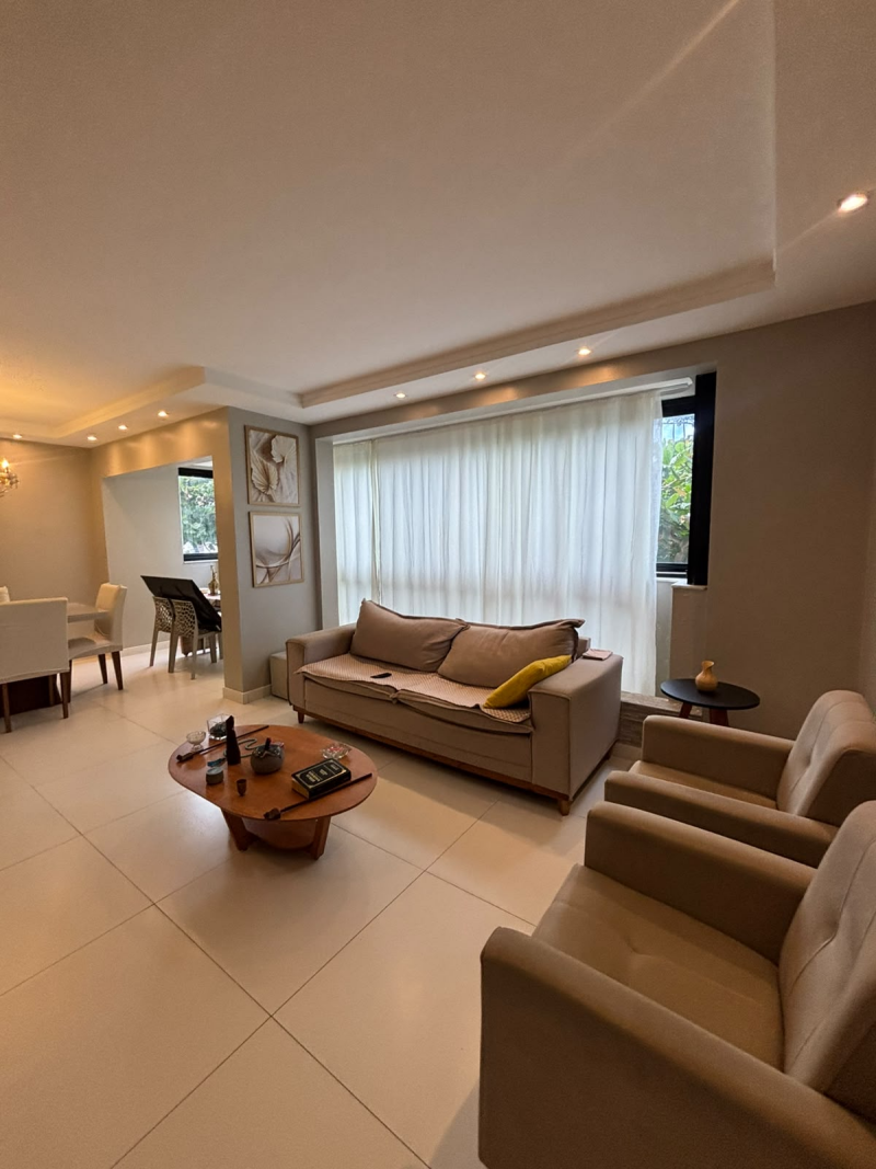 Apartamento 3 Quartos à Venda na Pituba | 110 m² | 1 Suíte | Nascente
