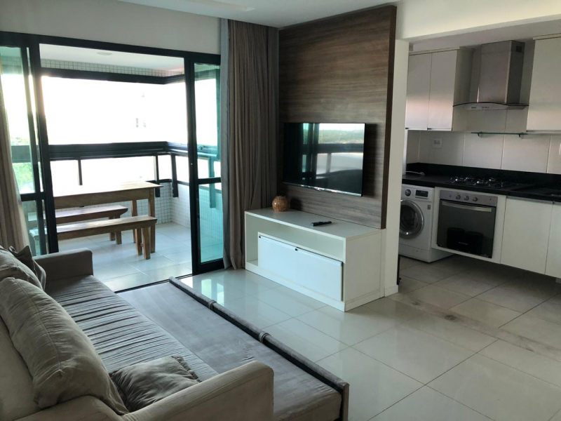 Apartamento, Locação, Manhattan, Tribeca, Paralela, 54 metros , quarto e sala, Excelente!