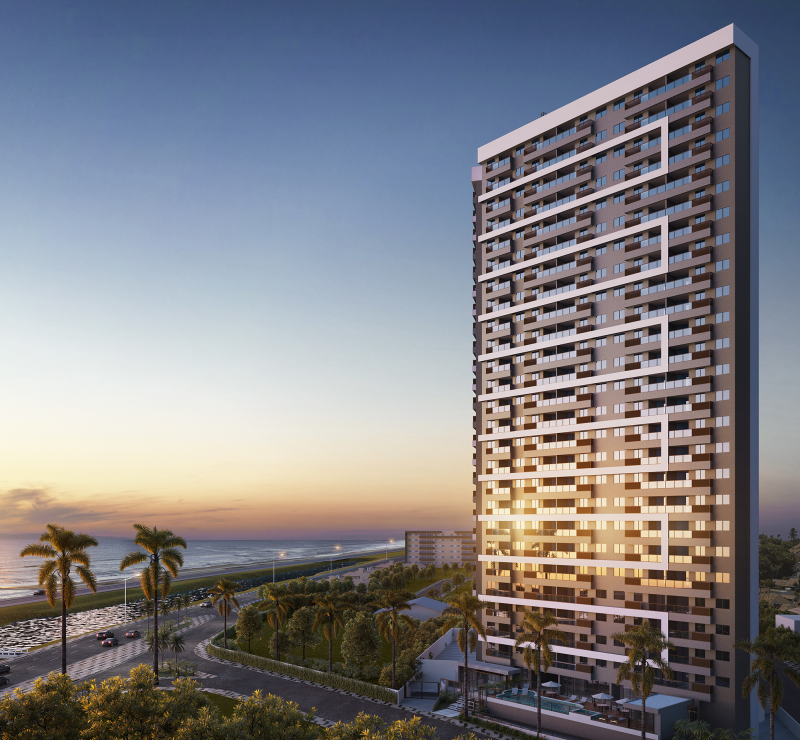 Apartamento, Venda, OCEAN HOUSE, Jaguaribe, 02 Quartos sendo 01 Suite, 58M², Oportunidade.