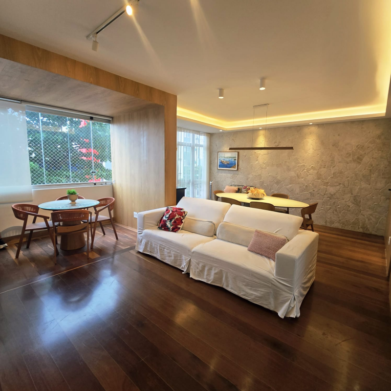 APARTAMENTO C/ 140M² - NASCENTE TOTAL - 4 QUARTOS - REFORMADO E PLANEJADO