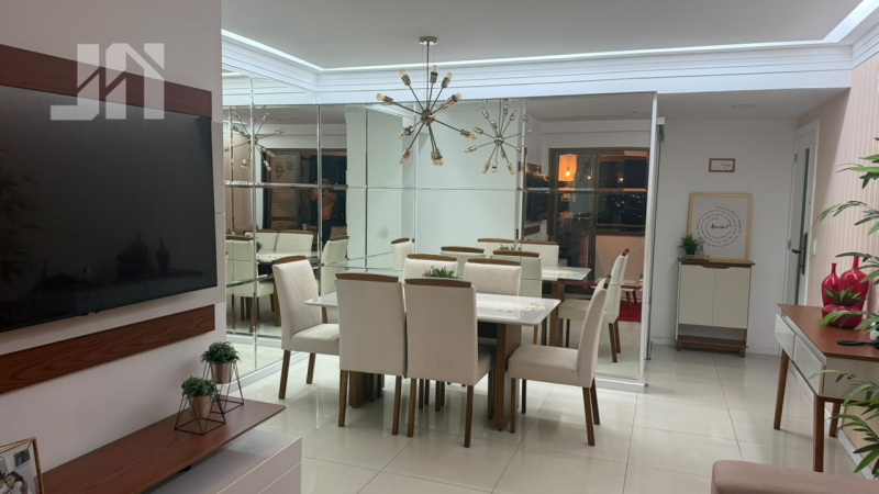 Apartamento á venda no Condomínio Brisas Residencial Clube 3/4 com suíte | 79 m² | Andar Alto | Porteira Fechada | Vista Livre | 2 Vagas Cobertas