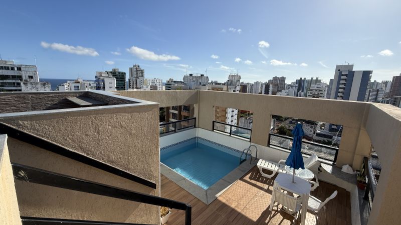 Apartamento cobertura na Pituba