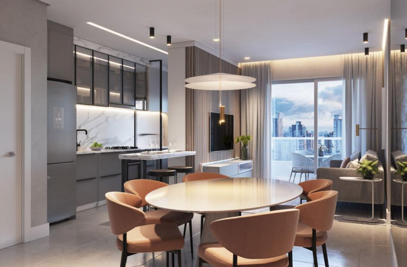 Apartamento novo e amplo com 3 dormitórios (1 suíte + 2 demi suítes) — foto 6