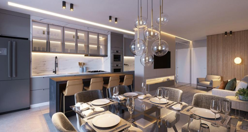 Apartamento novo e amplo com 3 dormitórios (1 suíte + 2 demi suítes) — foto 7