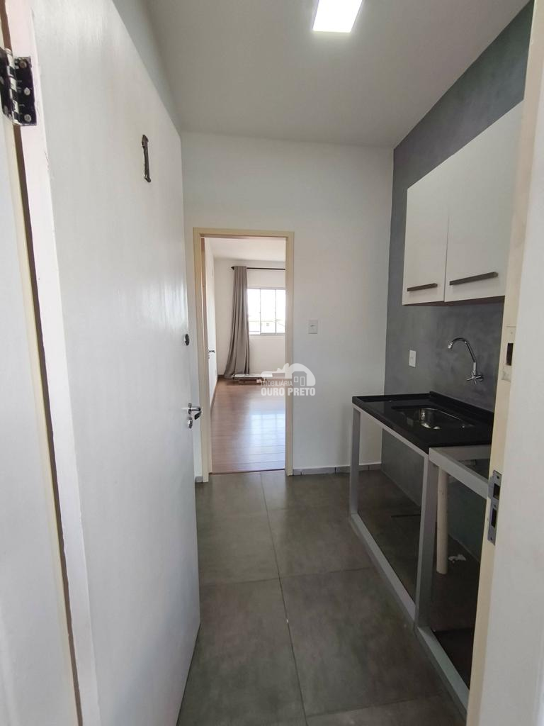 Apartamento na Bauxita com 1 quarto