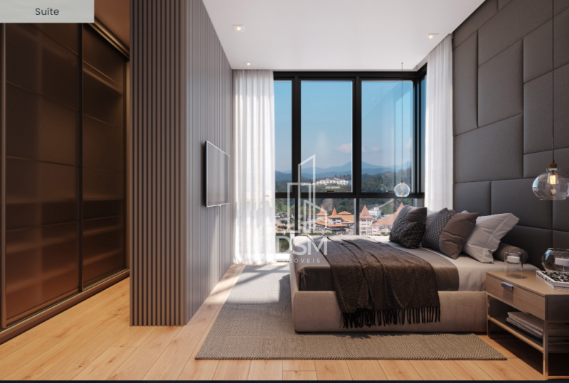 Apartamento 2 suites ou 1 suite + 1 quarto no centro a venda