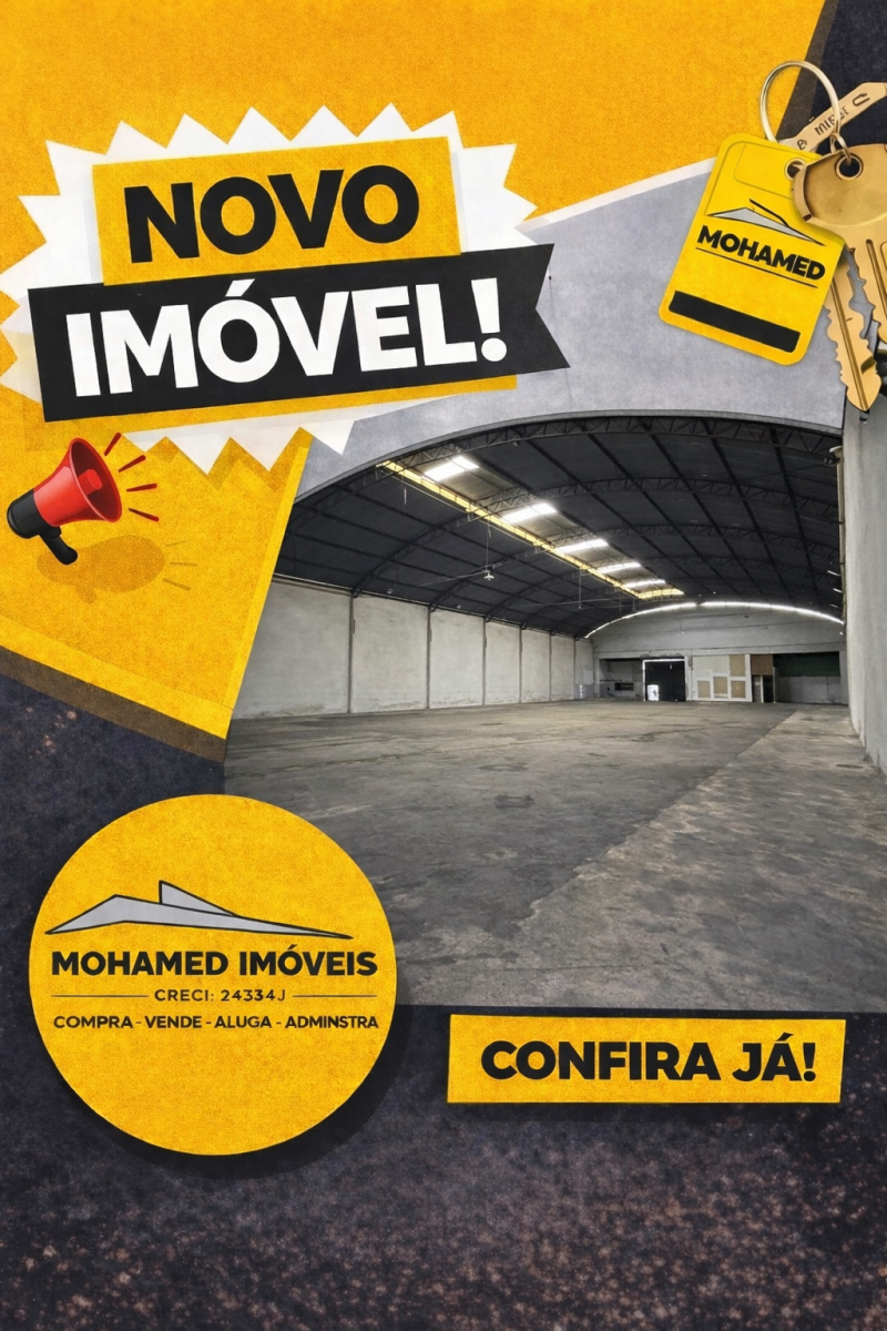 GALPÃO PARA LOCAÇÃO! 🏭