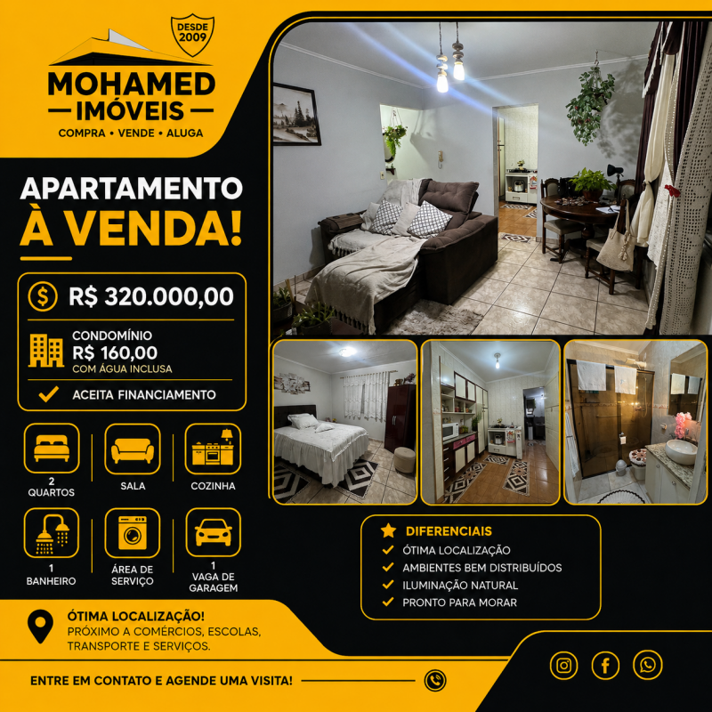 🏡 APARTAMENTO À VENDA EM GUARULHOS/SP.