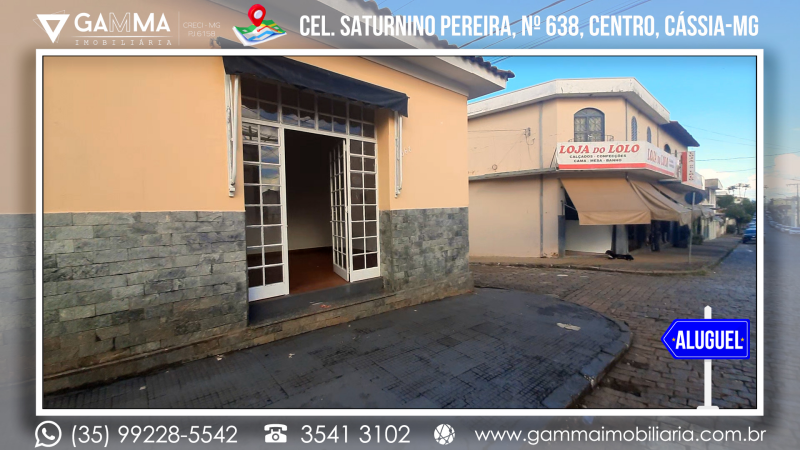 SALA COMERCIAL NA SATURNINO PEREIRA.