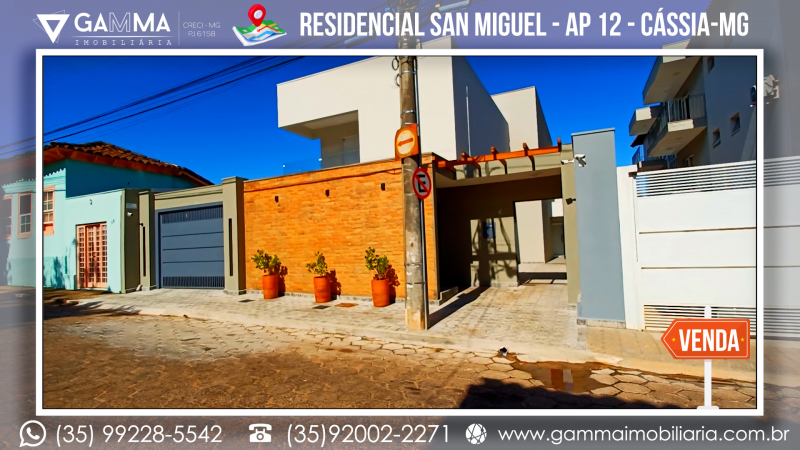 APARTAMENTO NO RESIDENCIAL SAN MIGUEL, EM CÁSSIA-MG - AP 12