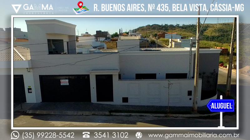 CASA DE ALTO PADRÃO NOVÍSSIMA NO BAIRRO BELA VISTA, CÁSSIA-MG