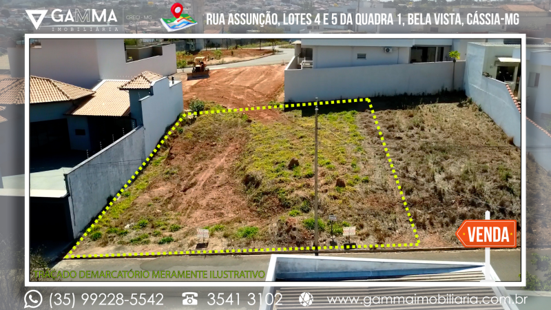 LOTES COMERCIAIS CONJUGADOS PRÓXIMO AO FÓRUM NO BAIRRO BELA VISTA