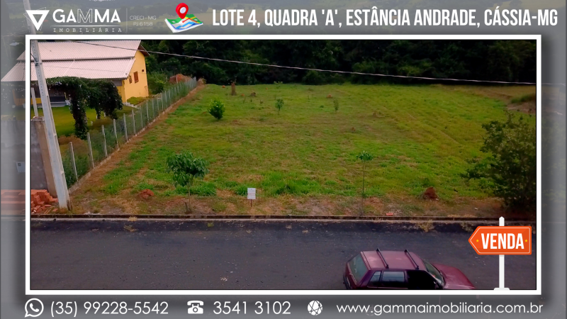 LOTE PLANO NO CONDOMÍNIO ESTÂNCIA ANDRADE
