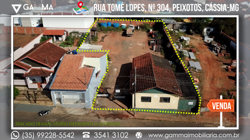 GRANDE LOTE URBANO SITUADO NA RUA TOMÉ LOPES