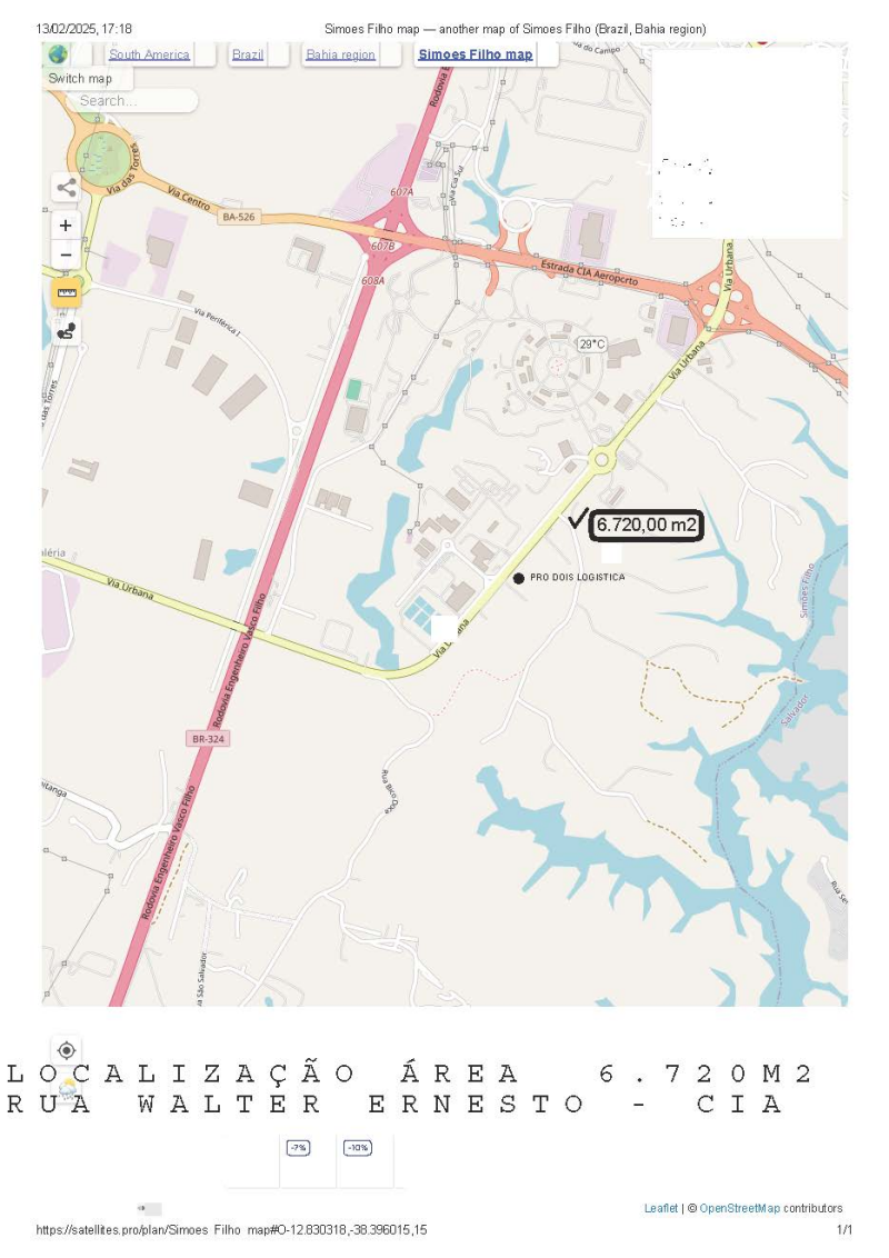 ÁREA 6.720M² - CIA