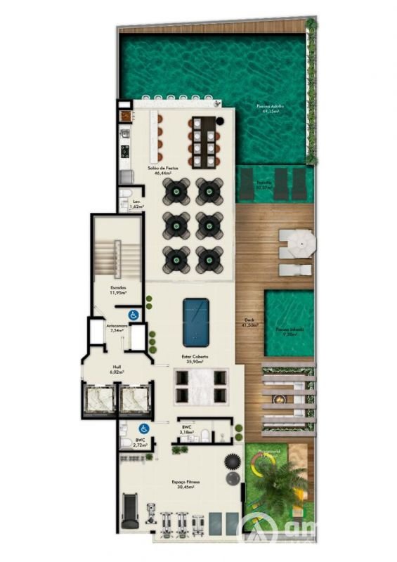 Apartamento de 3 quartos, 125m² no bairro Meia Praia, em Itapema | Eu Corretor
