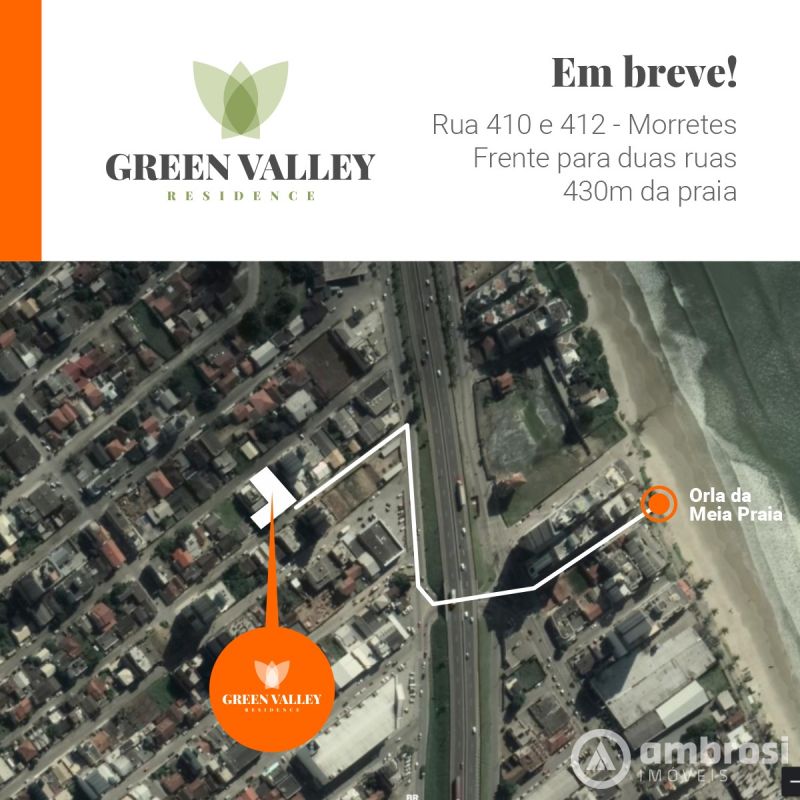 GREEN VALLEY  RESIDENCE - Morretes - Itapema - Desfrute de tudo que a cidade e a natureza podem lhe oferecer.