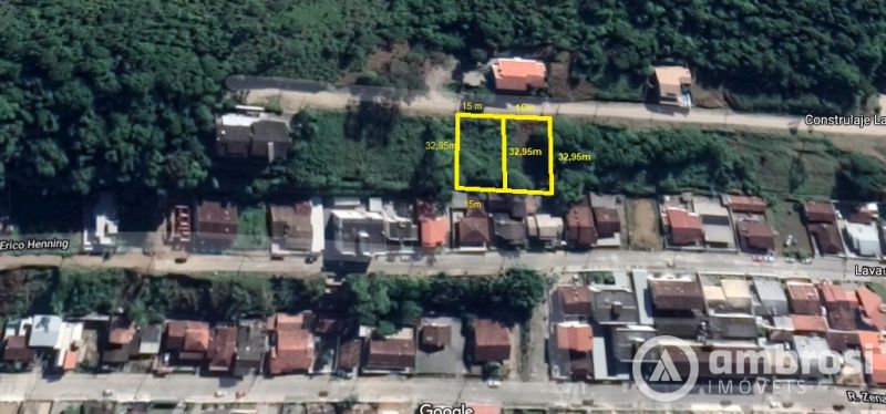 Lote/Terreno de 494m² no bairro Steffen, em Brusque | Eu Corretor