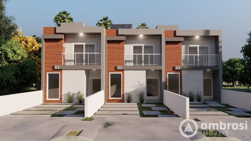 Sobrados Ótimo Acabamento - 1 Suíte + 2 Dormitórios