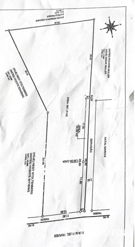 Lote/Terreno de 867m² no bairro Centro, em Brusque | Eu Corretor