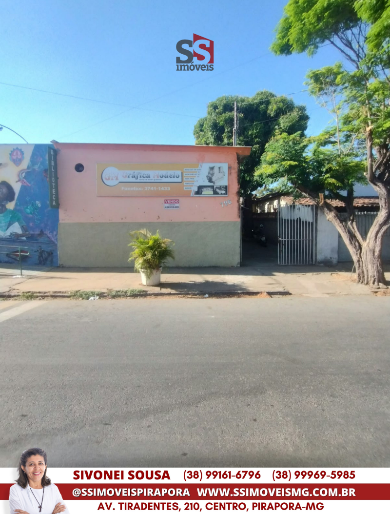 Casa com ponto comercial no Santo Antônio