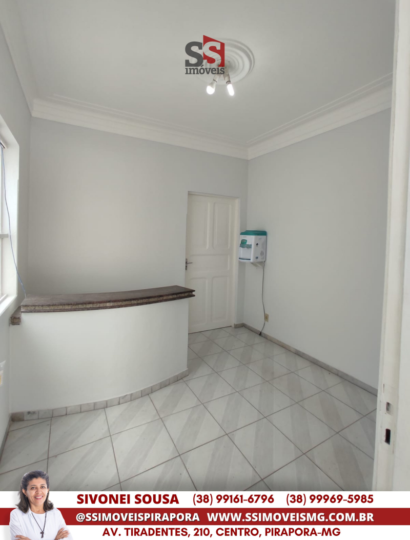 Sala comercial no Centro