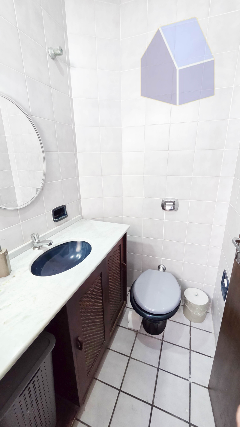 Casa 2 pisos com 3 dormitórios a 150mts da praia da Cachoeira do Bom Jesus