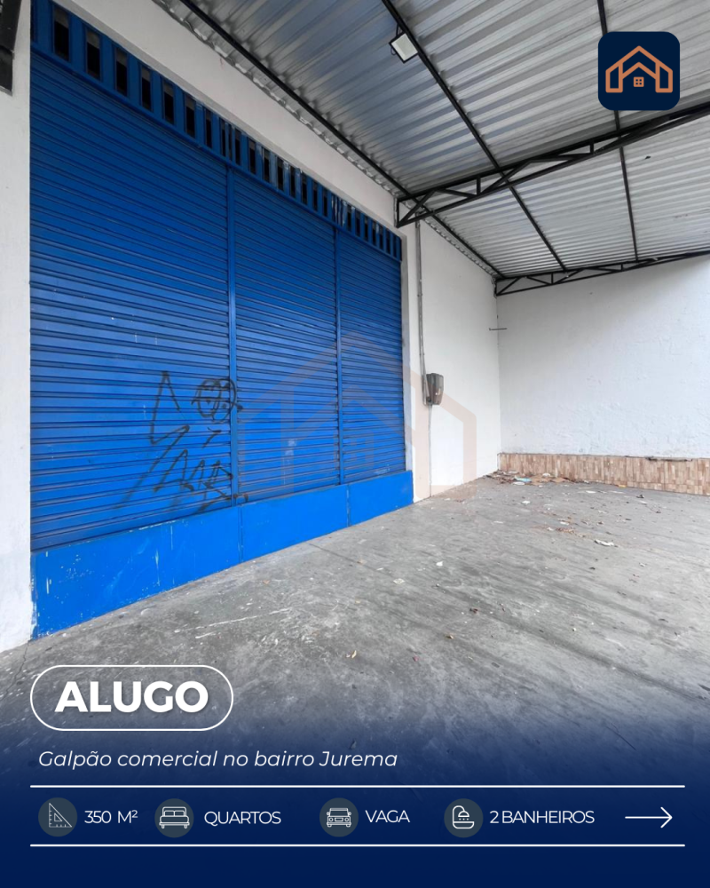 ALUGO GALPÃO NO BAIRRO JUREMA