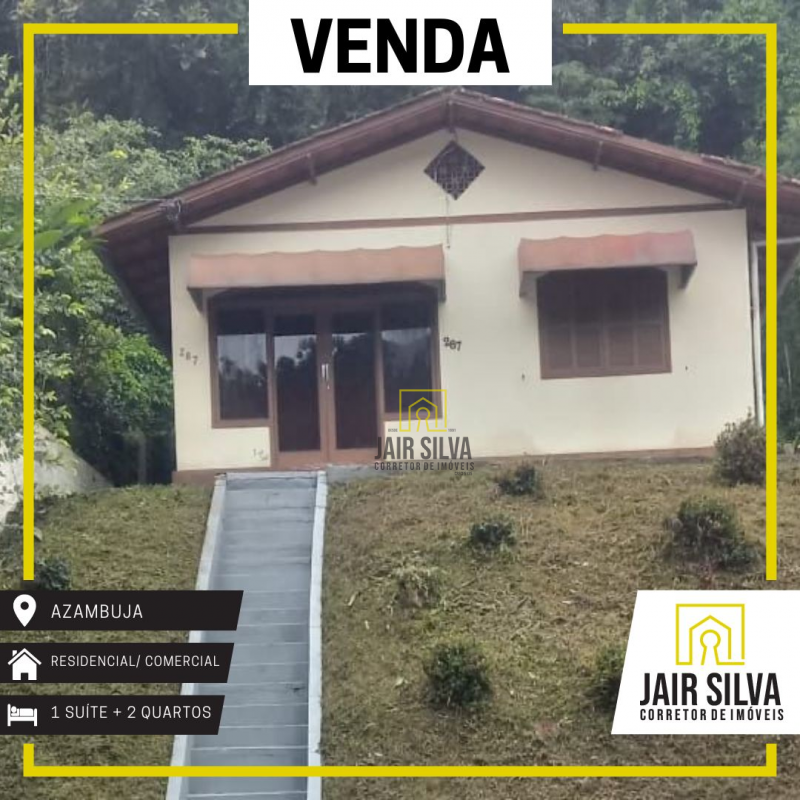 Casa de 3 quartos, no bairro Azambuja, em Brusque | Eu Corretor