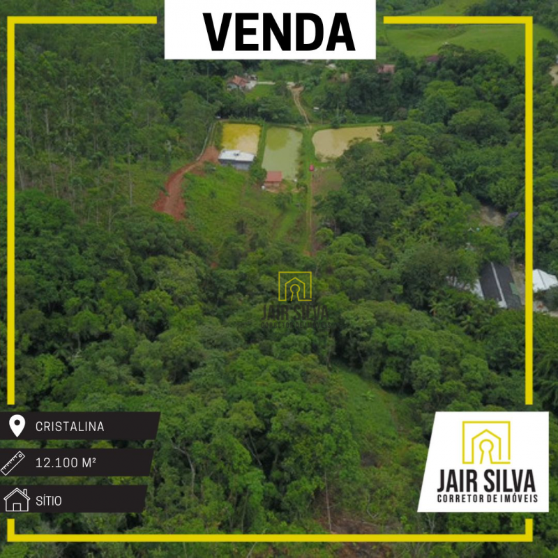 Chácara de 12100m² no bairro Cristalina, em Brusque | Eu Corretor