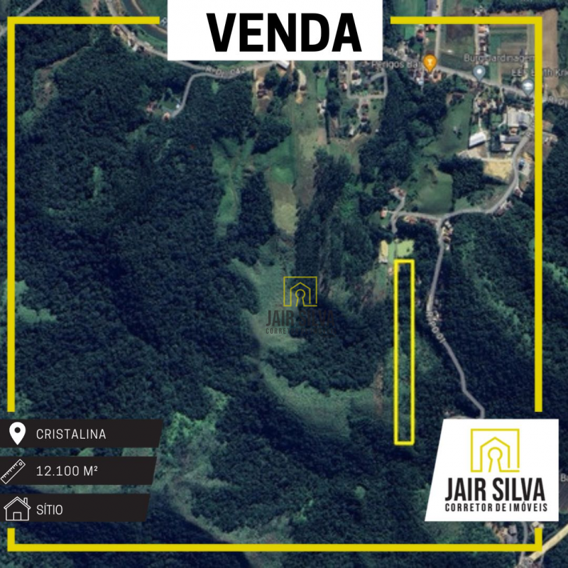 Chácara de 12100m² no bairro Cristalina, em Brusque | Eu Corretor