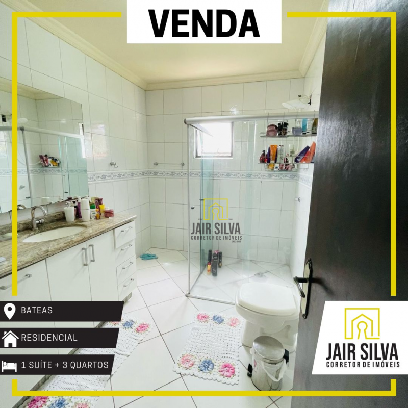 VENDA - CASA LOCALIZADA NO BAIRRO BATEAS NA CIDADE DE BRUSQUE/SC.