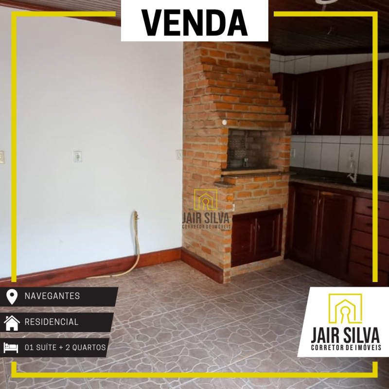 Casa de 3 quartos, no bairro Centro, em Navegantes | Eu Corretor