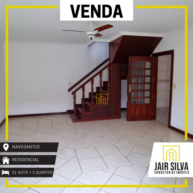 CASA EM CONDOMÍNIO FECHADO  EM NAVEGANTES