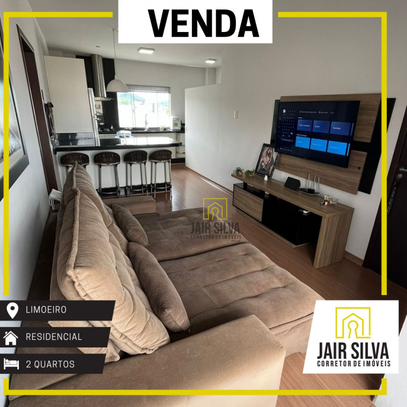 Apartamento de 2 quartos, no bairro Limoeiro, em Brusque | Eu Corretor