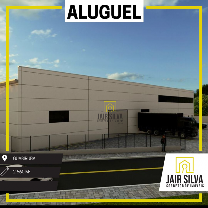 Sala Comercial de 2660m² no bairro Lageado Baixo, em Guabiruba | Eu Corretor