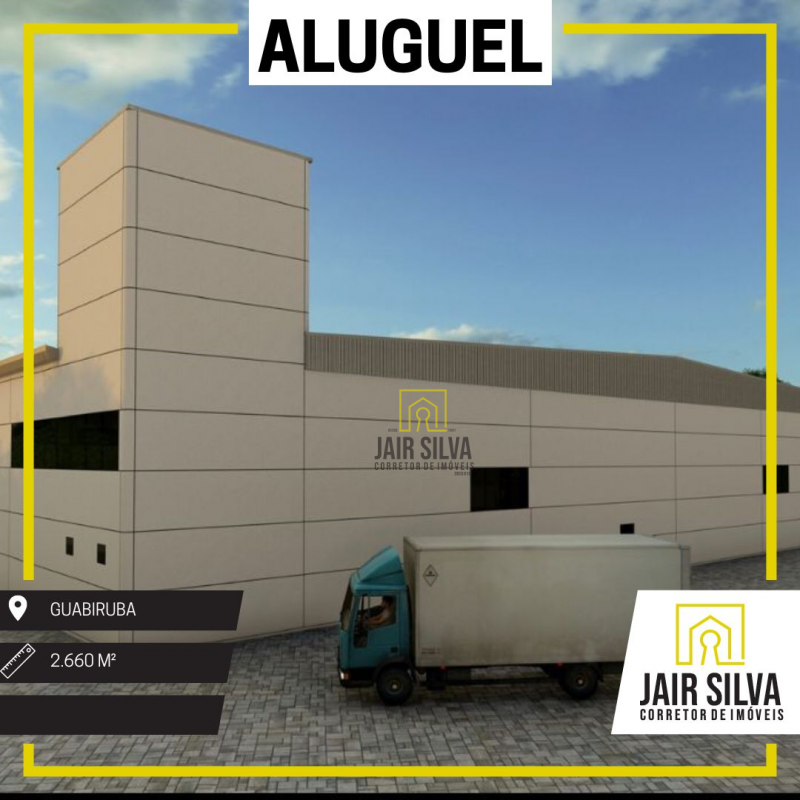 Sala Comercial de 2660m² no bairro Lageado Baixo, em Guabiruba | Eu Corretor