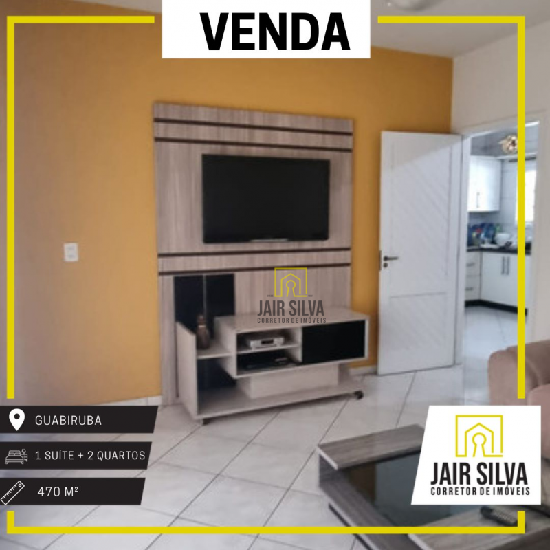 CASA LOCALIZADA NA RUA HOLSTEIN, BAIRRO HOLSTEIN NA CIDADE DE GUABIRUBA/SC.