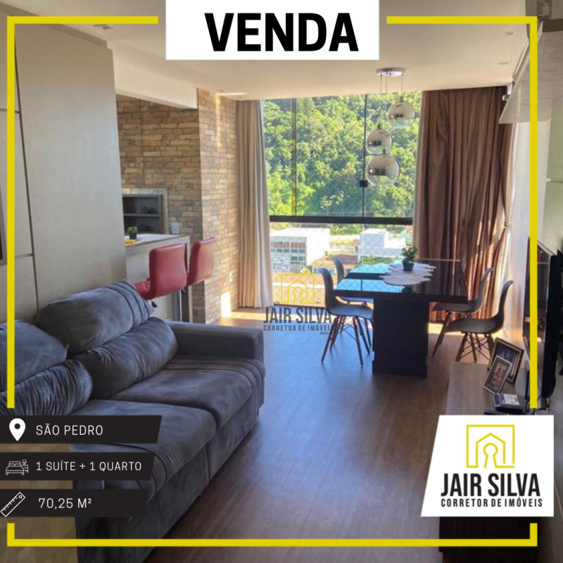 Apartamento de 2 quartos, 70m² no bairro São Pedro, em Brusque | Eu Corretor
