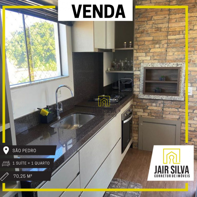 Apartamento de 2 quartos, 70m² no bairro São Pedro, em Brusque | Eu Corretor