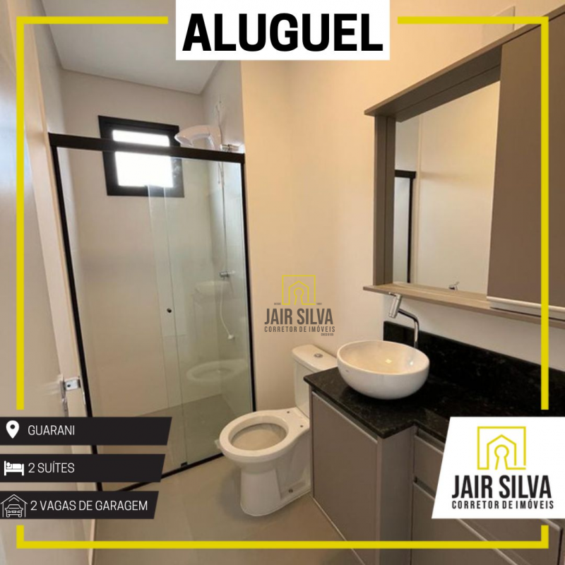 LOCAÇÃO - APARTAMENTO NO RESIDENCIAL LÓTUS NO BAIRRO GUARANI.