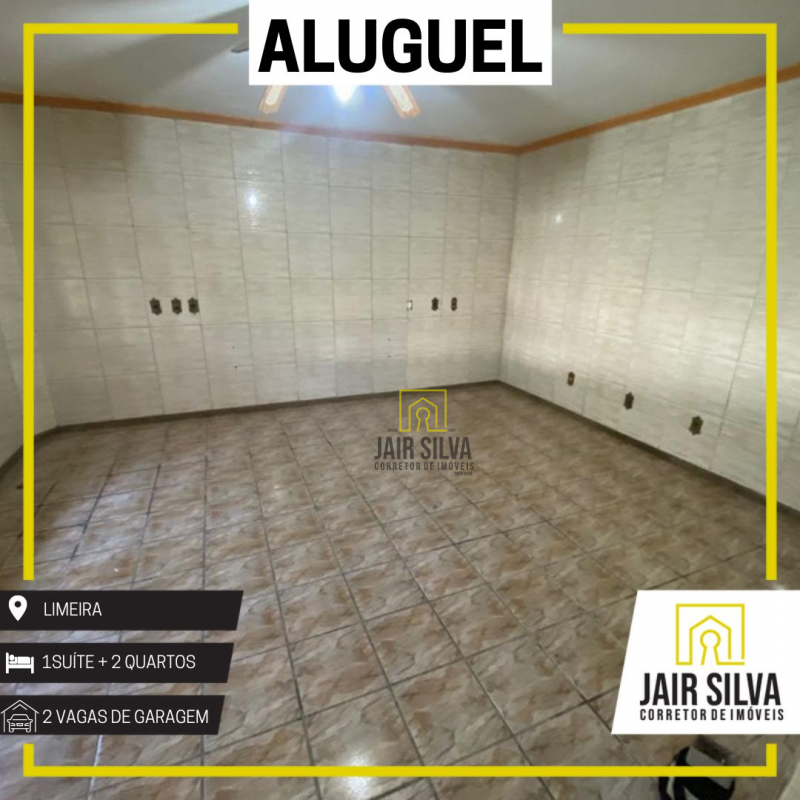 LOCAÇÃO - CASA BAIRRO LIMEIRA BAIXA.