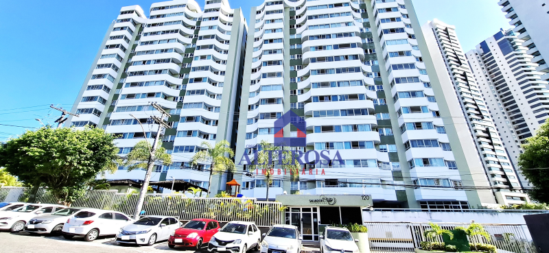 2/4 Mobiliado, Com Suíte,  Armários, Infraestrutura e Garagem no Salvador Ville Paralela.