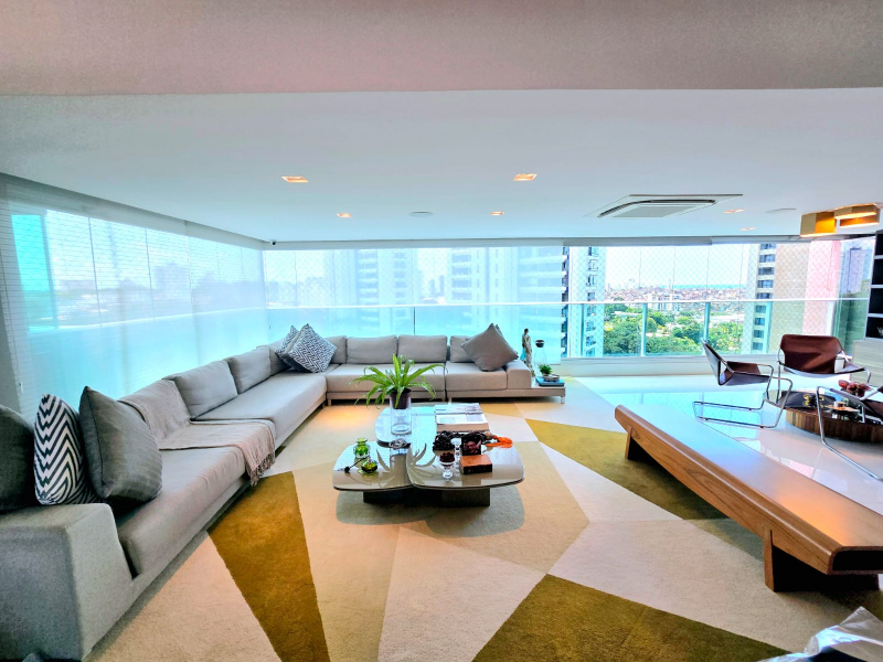 Apartamento à venda de 226m2 com 4 suítes no Horto Florestal na Mansão Le Duc