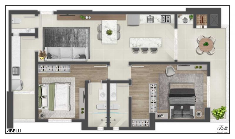 Apartamento quadra mar Balneário Piçarras -SC.  Toda essa beleza você encontra no BEllI EXCLUSIVE HOME.