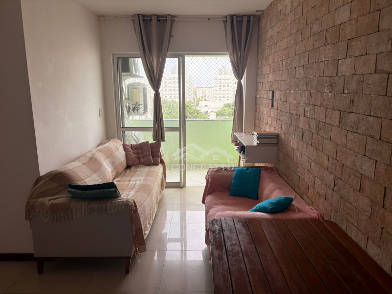 Apartamento 2/4 nascente no Reserva da Lagoa, Centro, Lauro de Freitas-BA